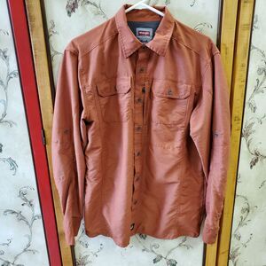 Men's Wrangler Pro Gear Western Shirt, Long Sleeve, Button Down, Size M